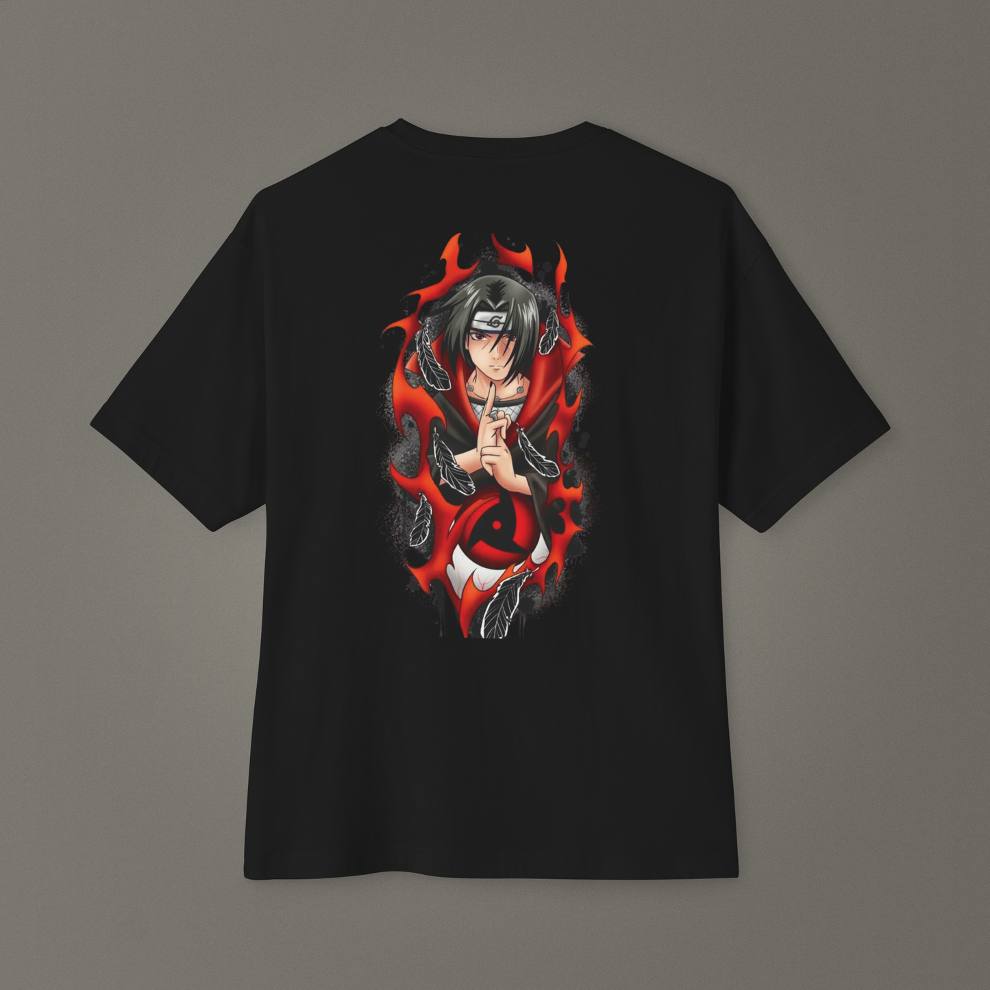Uchiha İtachi Anime Streetwear Oversize - Ünisex