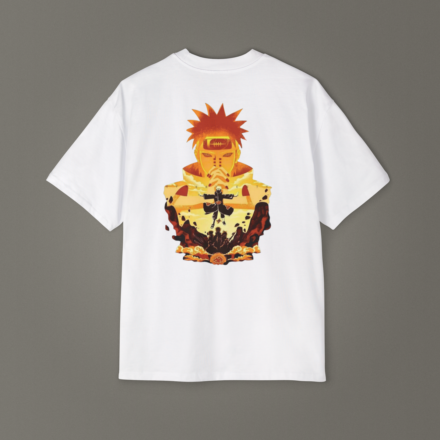 Naruto Pain Shinra Tensei Anime Oversize Unisex Tshirt