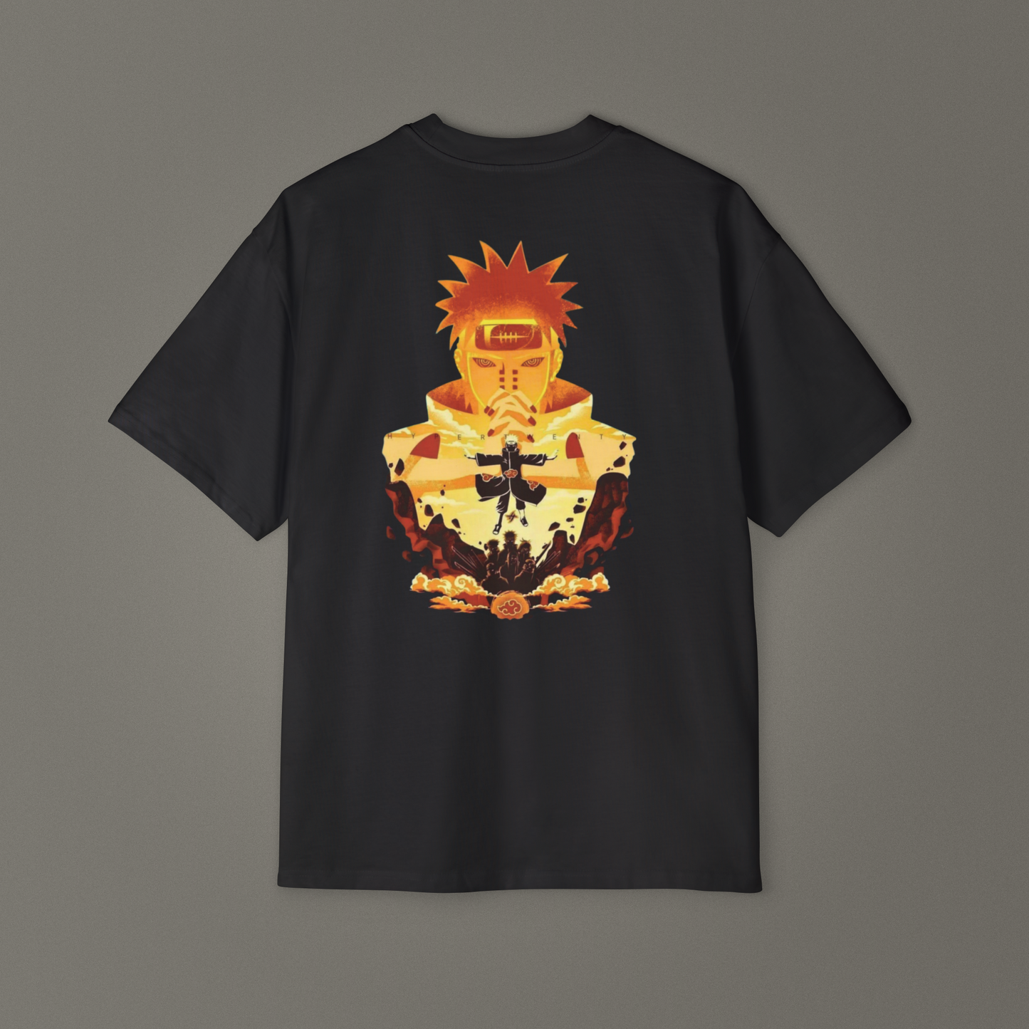Naruto Pain Shinra Tensei Anime Oversize Unisex Tshirt