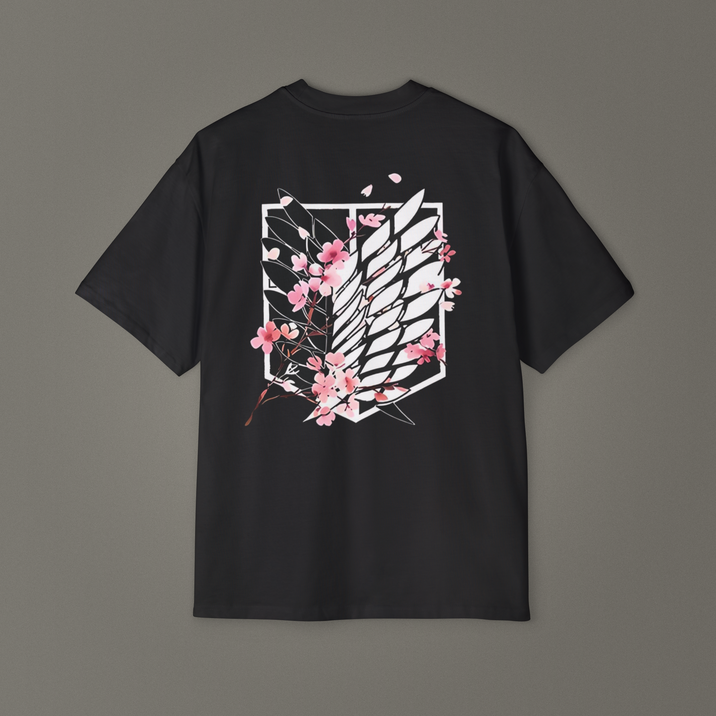 Attack On Titan - Titan Kanatları Oversize - Unisex T-Shirt