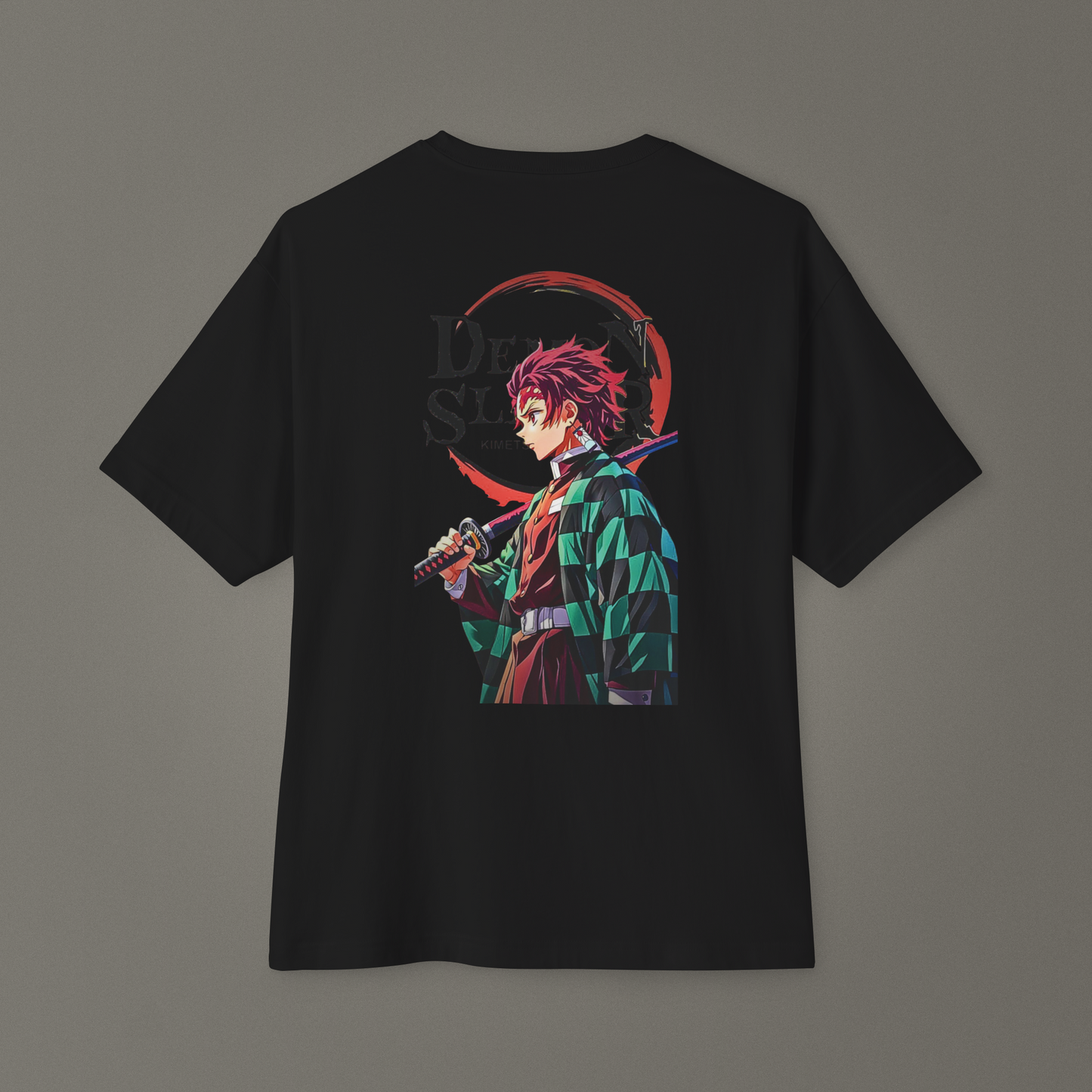 Demon Slayer Tanjiro Oversize - Ünisex - T-Shirt