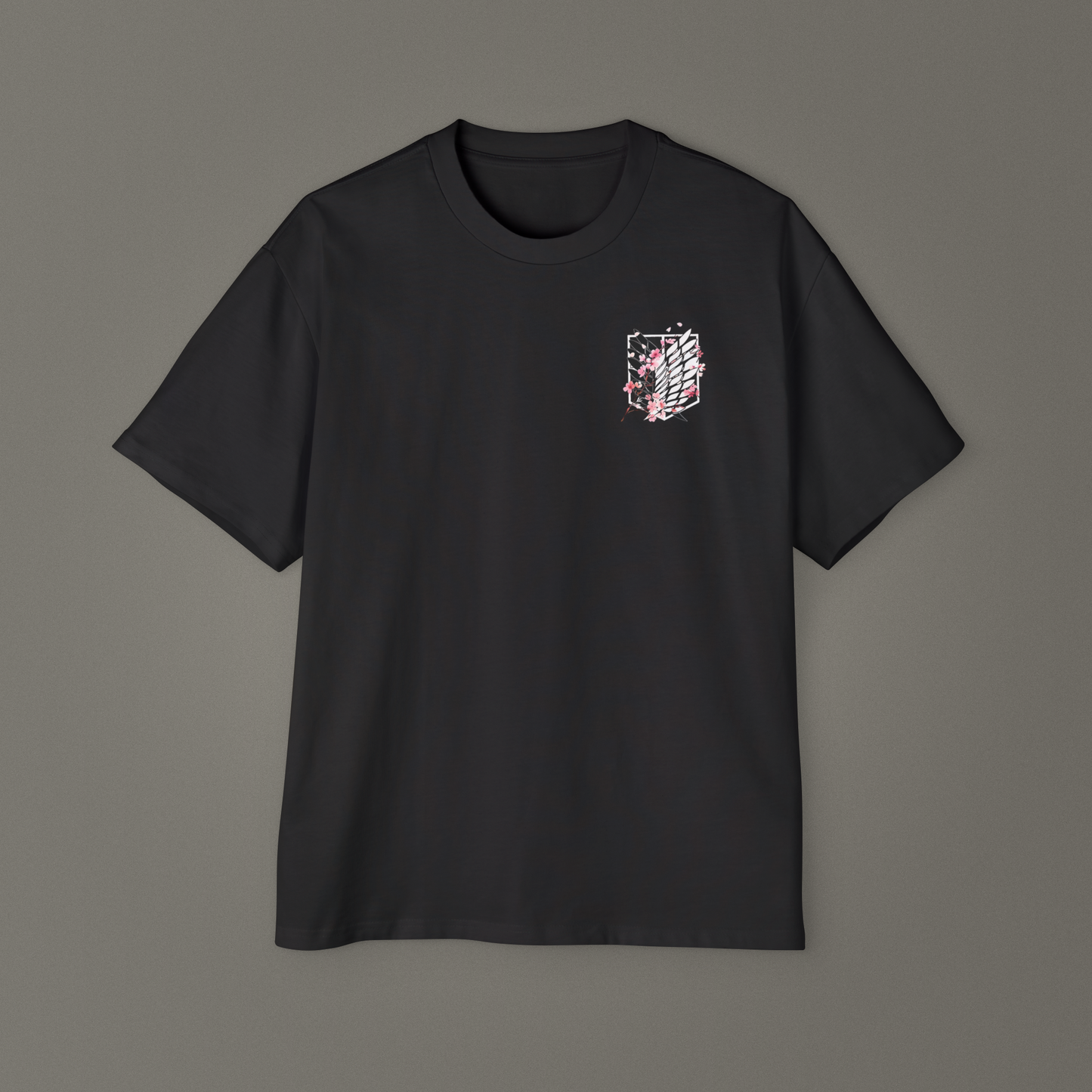 Attack On Titan - Titan Kanatları Oversize - Unisex T-Shirt