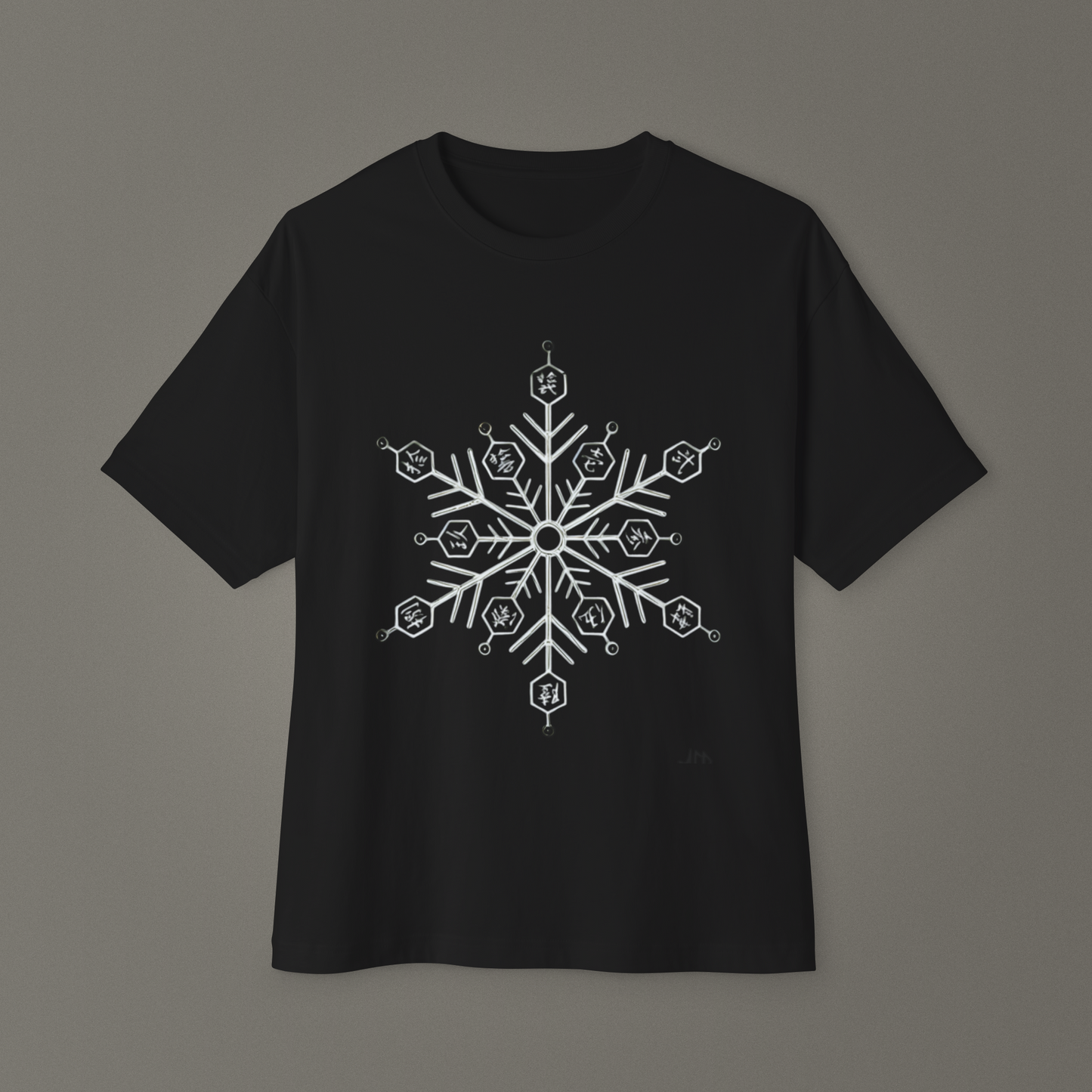 Demon Slayer Akaza Savaş Figürü Oversize - Ünisex - T-Shirt