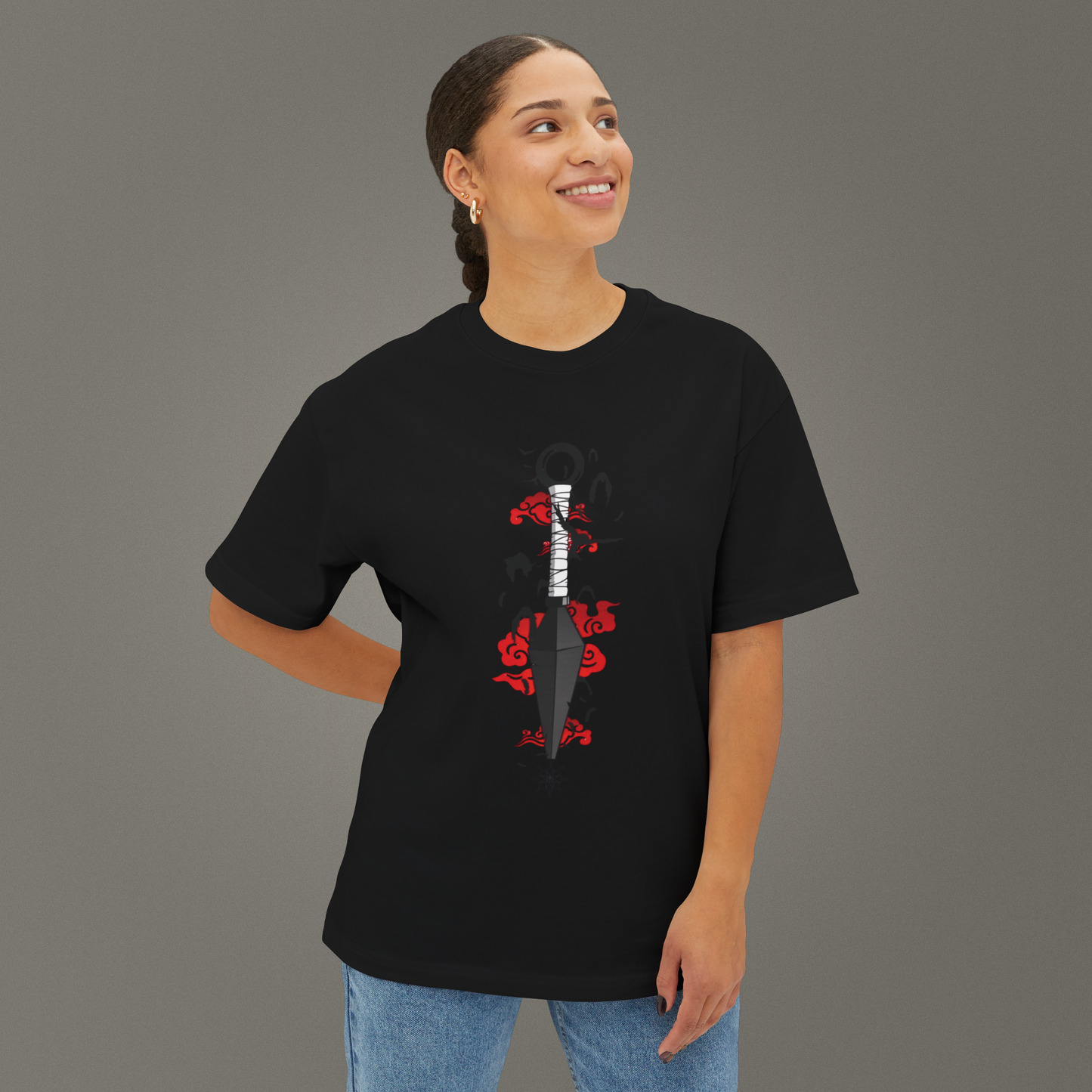 Uchiha İtachi Anime Streetwear Oversize - Ünisex