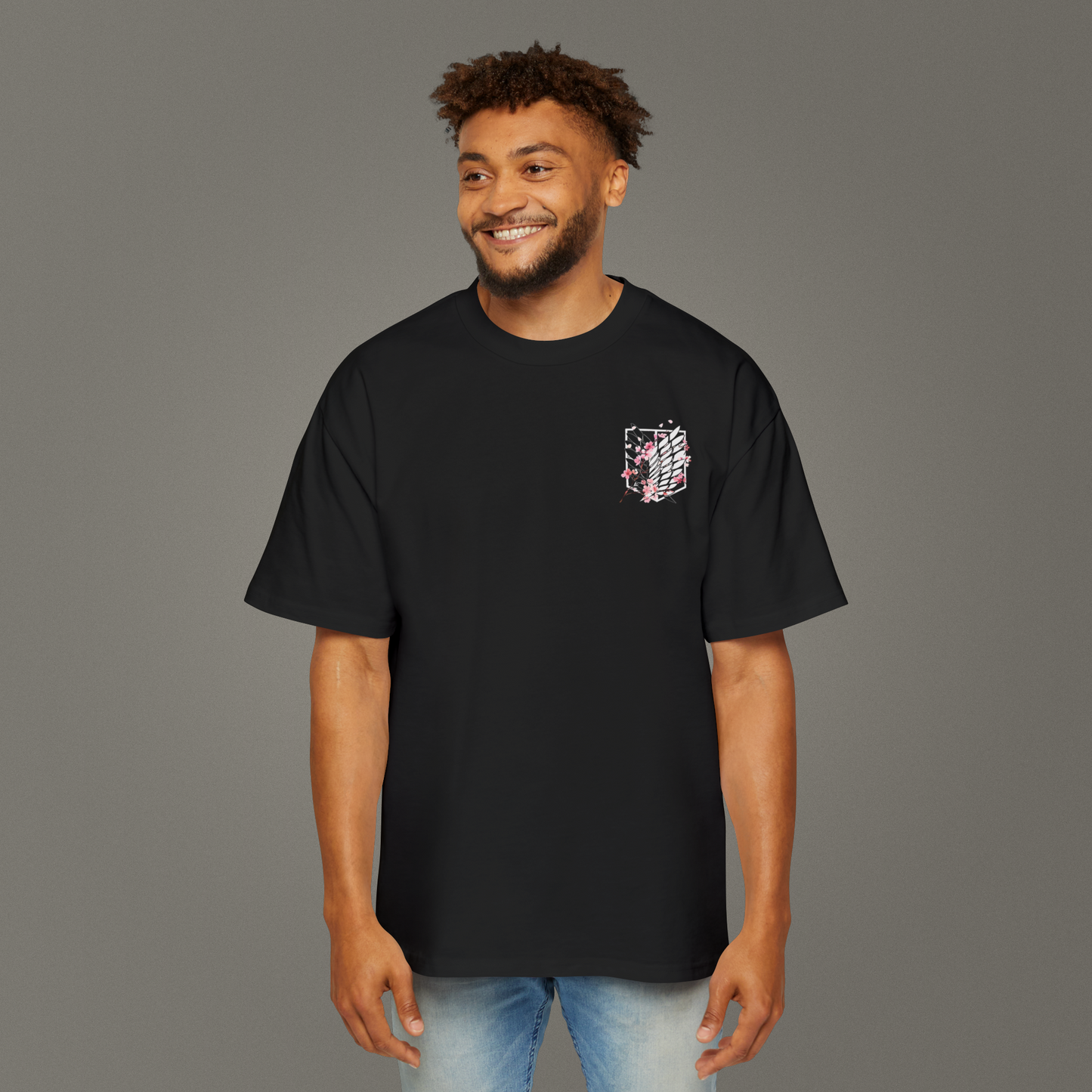 Attack On Titan - Titan Kanatları Oversize - Unisex T-Shirt