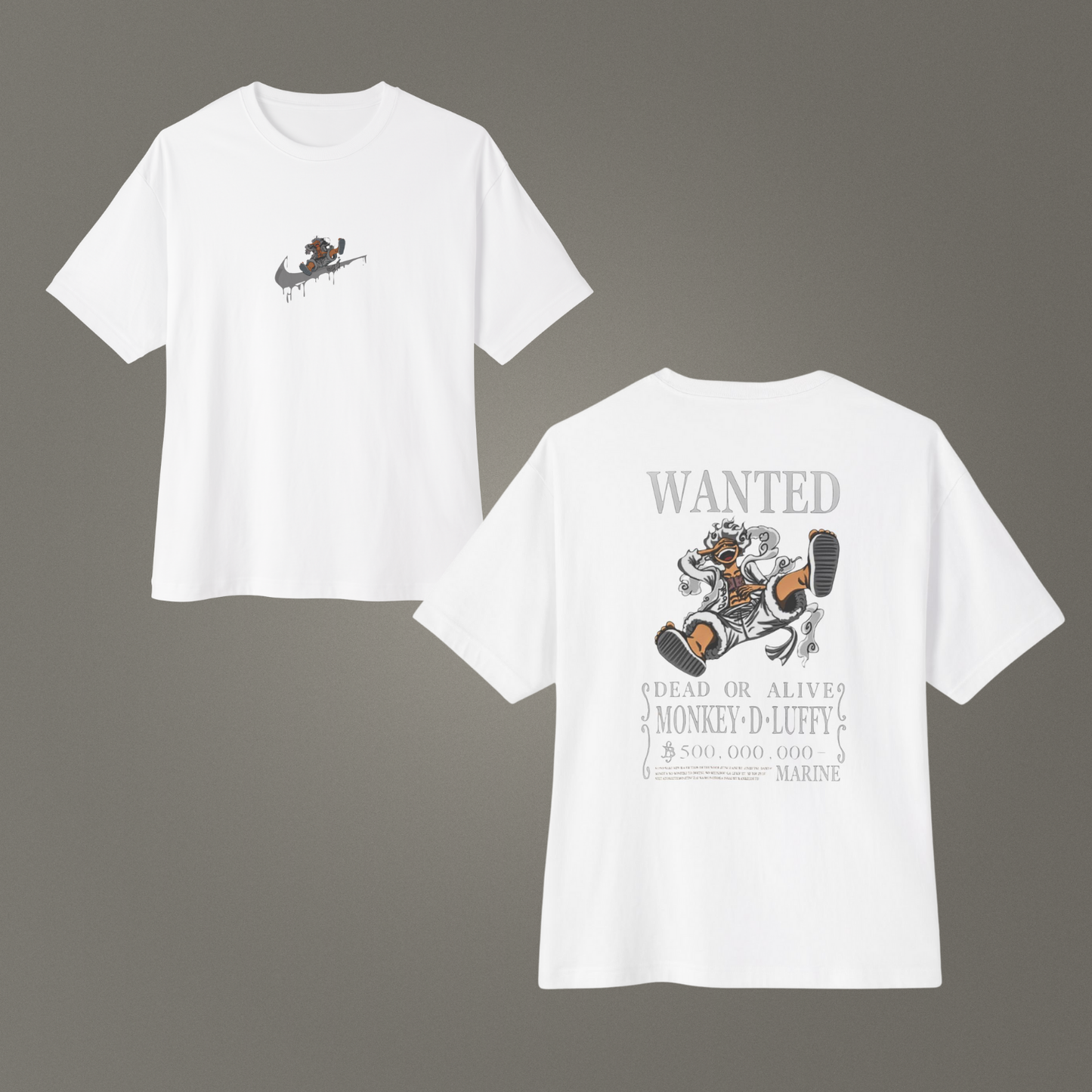 One Piece Gear Five Aranıyor - Oversize - Ünisex - T-Shirt