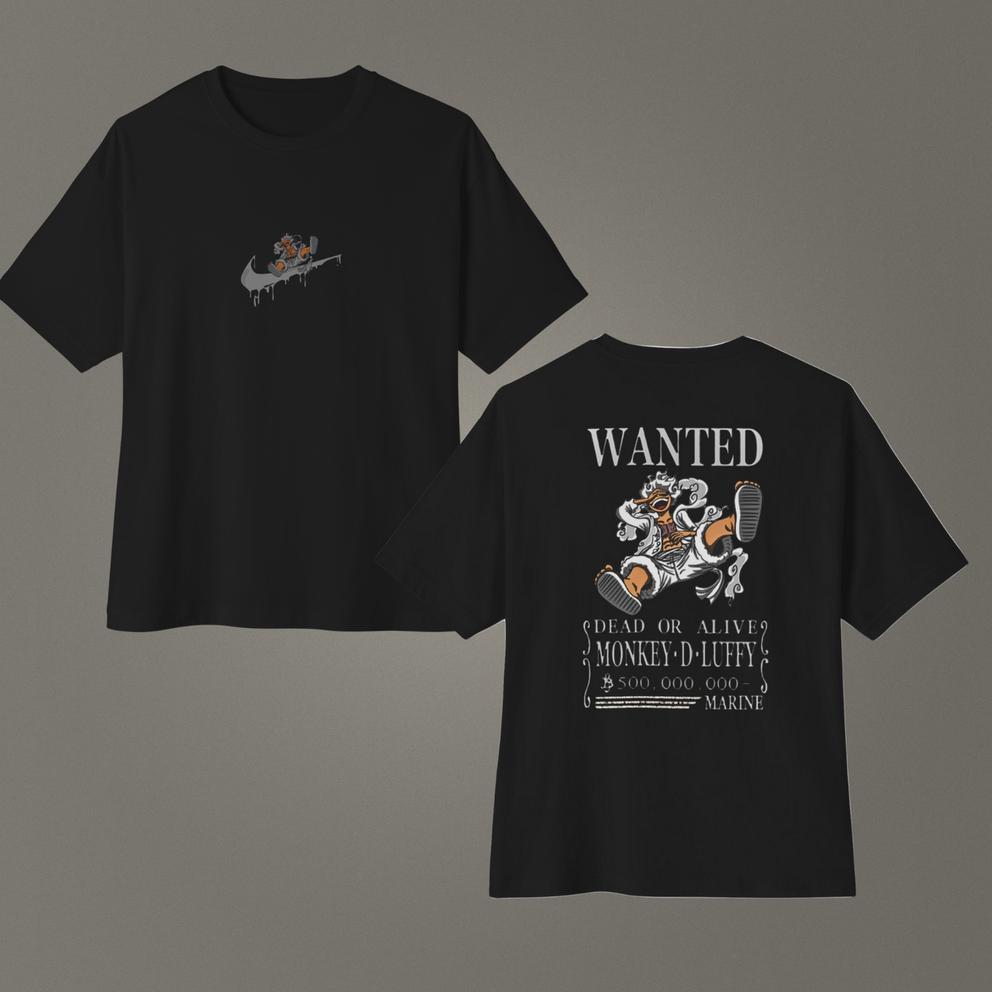 One Piece Gear Five Aranıyor - Oversize - Ünisex - T-Shirt