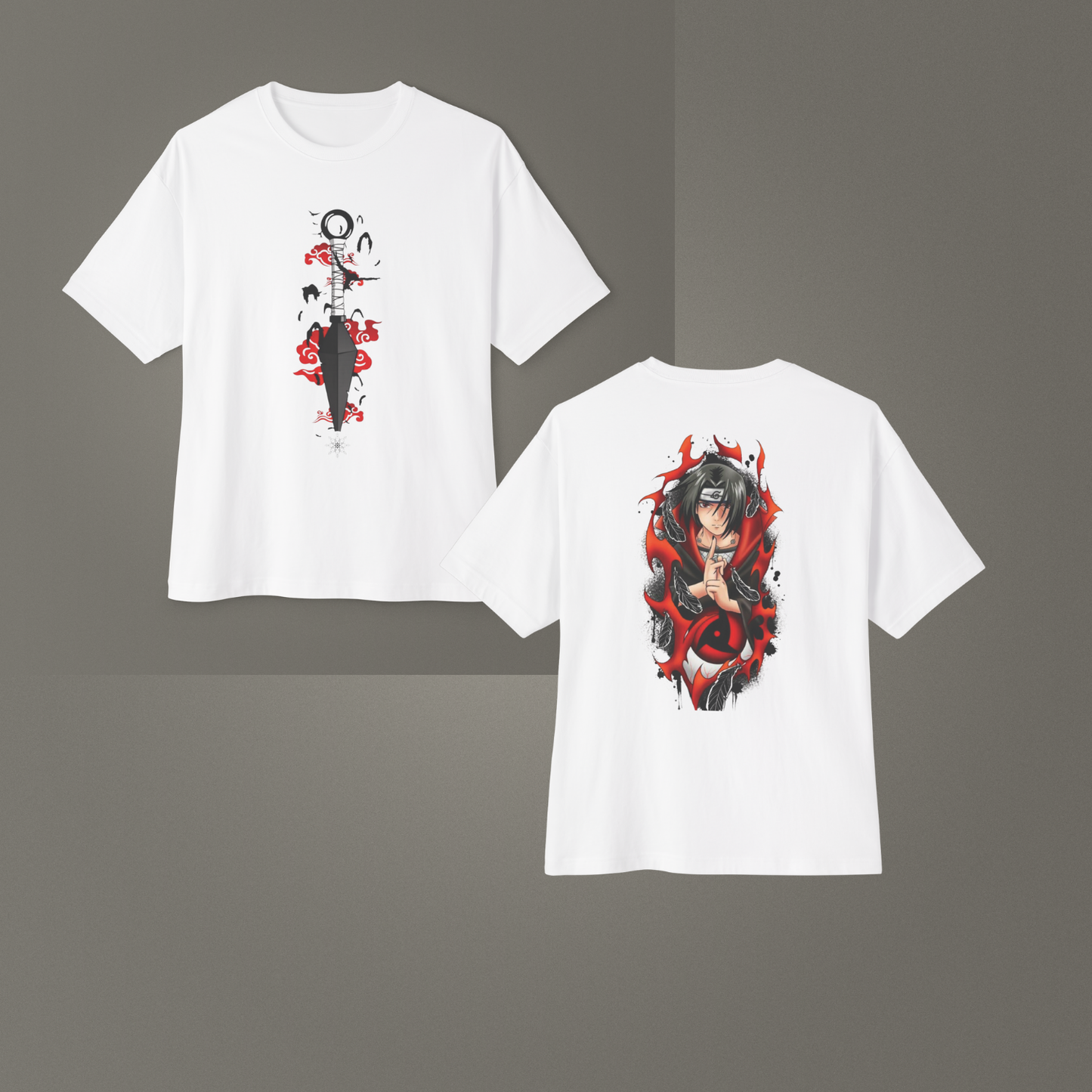 Uchiha İtachi Anime Streetwear Oversize - Ünisex