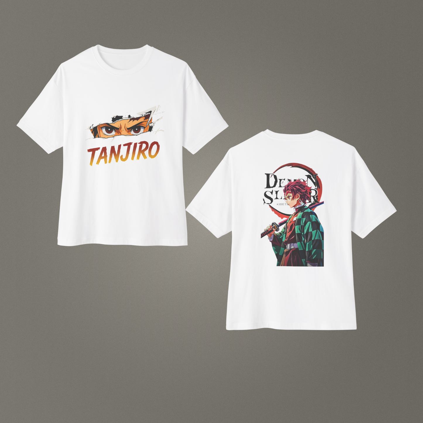 Demon Slayer Tanjiro Oversize - Ünisex - T-Shirt