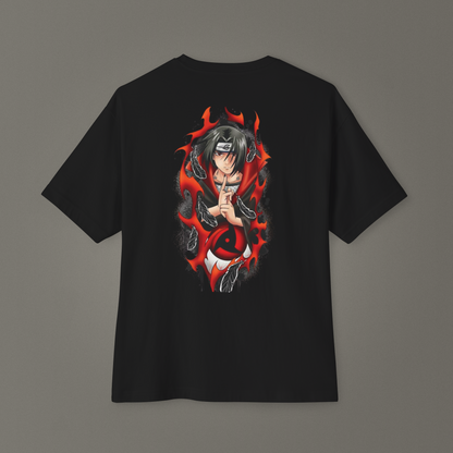 Uchiha İtachi Anime Streetwear Oversize - Ünisex
