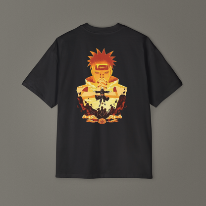 Naruto Pain Shinra Tensei Anime Oversize Unisex Tshirt