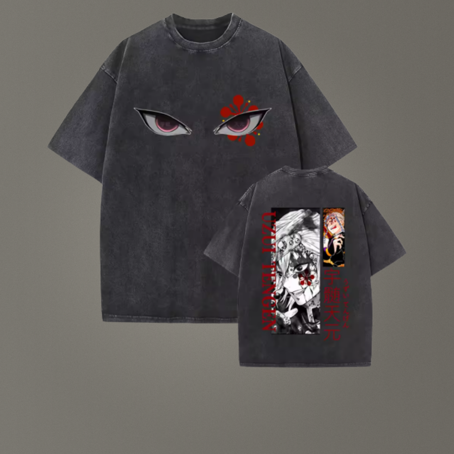 Demon Slayer Uzui Tengen Vintage Oversize Tişört